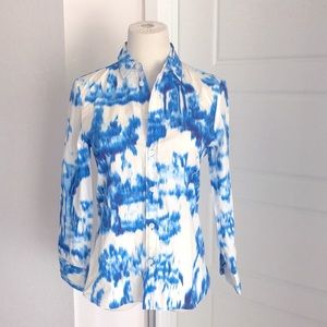 Zara long sleeve blouse